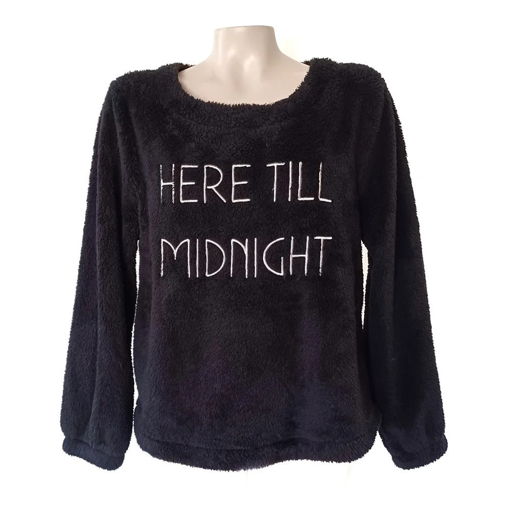 Wildfox Fleece Top Whimsigoth  Goth Girlcore Indie Sleeze  Medium